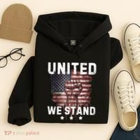 United We Stand Patriotic Gift For Usa Flag Hoodie thumb 4