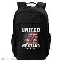 United We Stand Patriotic Gift For Usa Flag Backpack thumb 0