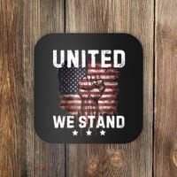 United We Stand Patriotic Gift For Usa Flag Coaster thumb 0