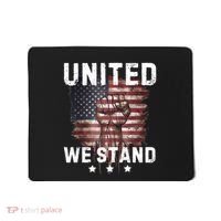 United We Stand Patriotic Gift For Usa Flag Mousepad thumb 0