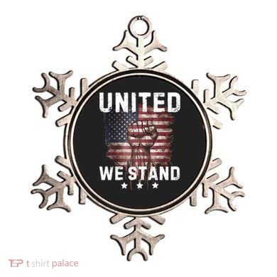 United We Stand Patriotic Gift For Usa Flag Ornament