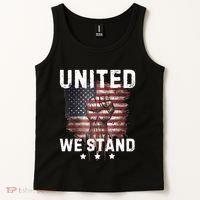 United We Stand Patriotic Gift For Usa Flag Tank Top thumb 2