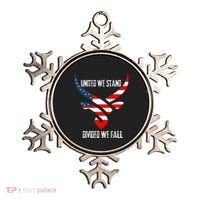 United We Stand Divided We Fall Usa Flag Ornament thumb 0