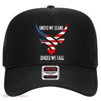 United We Stand Divided We Fall Usa Flag Hat thumb 0