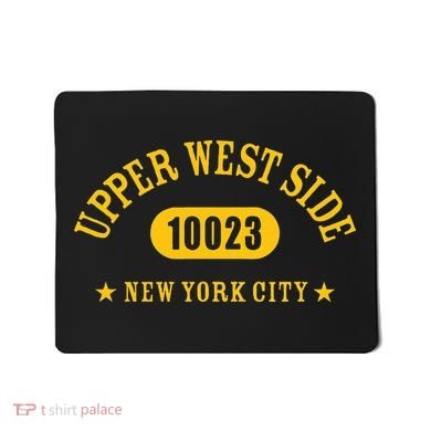 Upper West Side 10023 New York City Nyc Athletic Design Mousepad