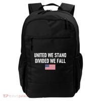 United We Stand Divided We Fall Backpack thumb 0