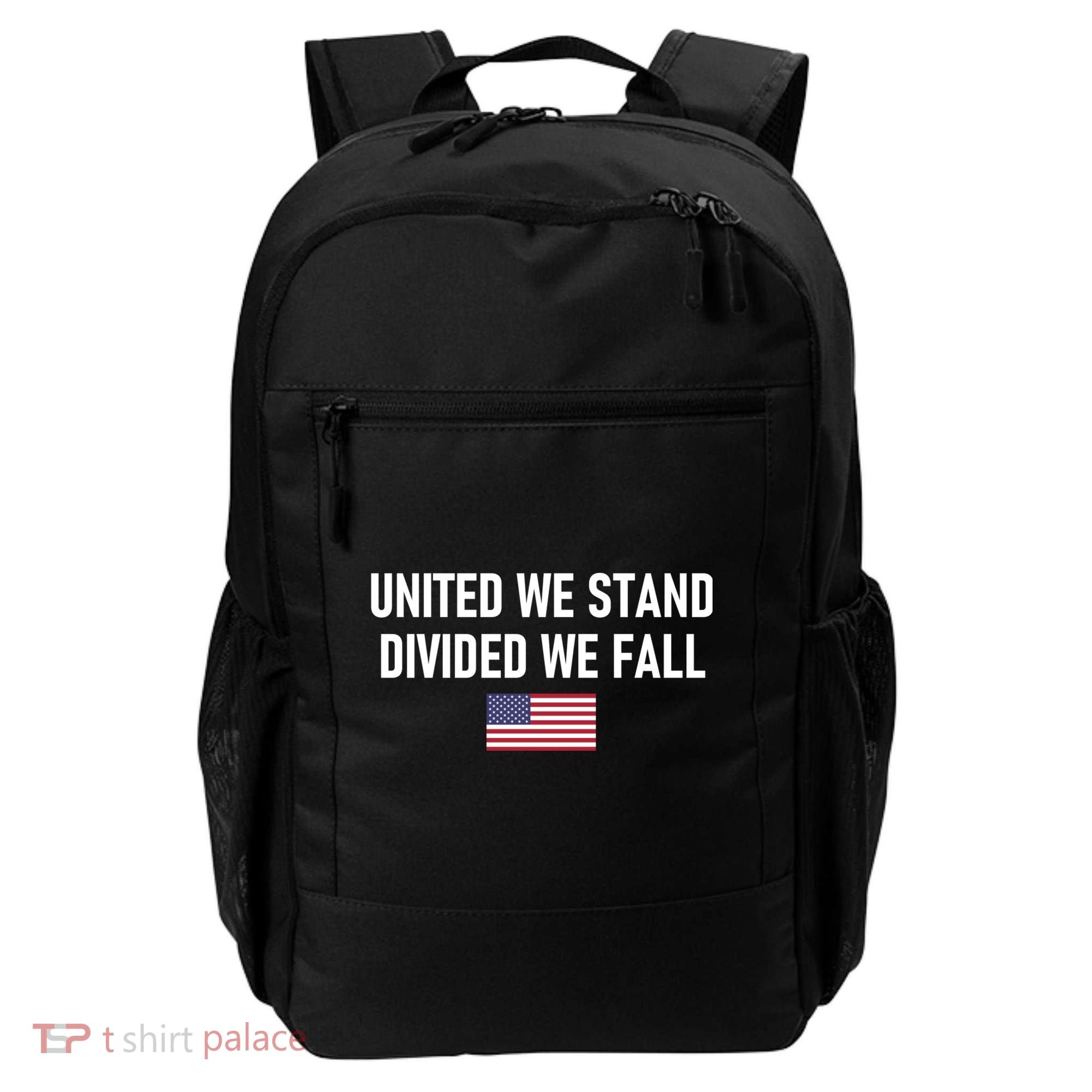 United We Stand Divided We Fall Backpack