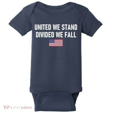 United We Stand Divided We Fall Baby Bodysuit