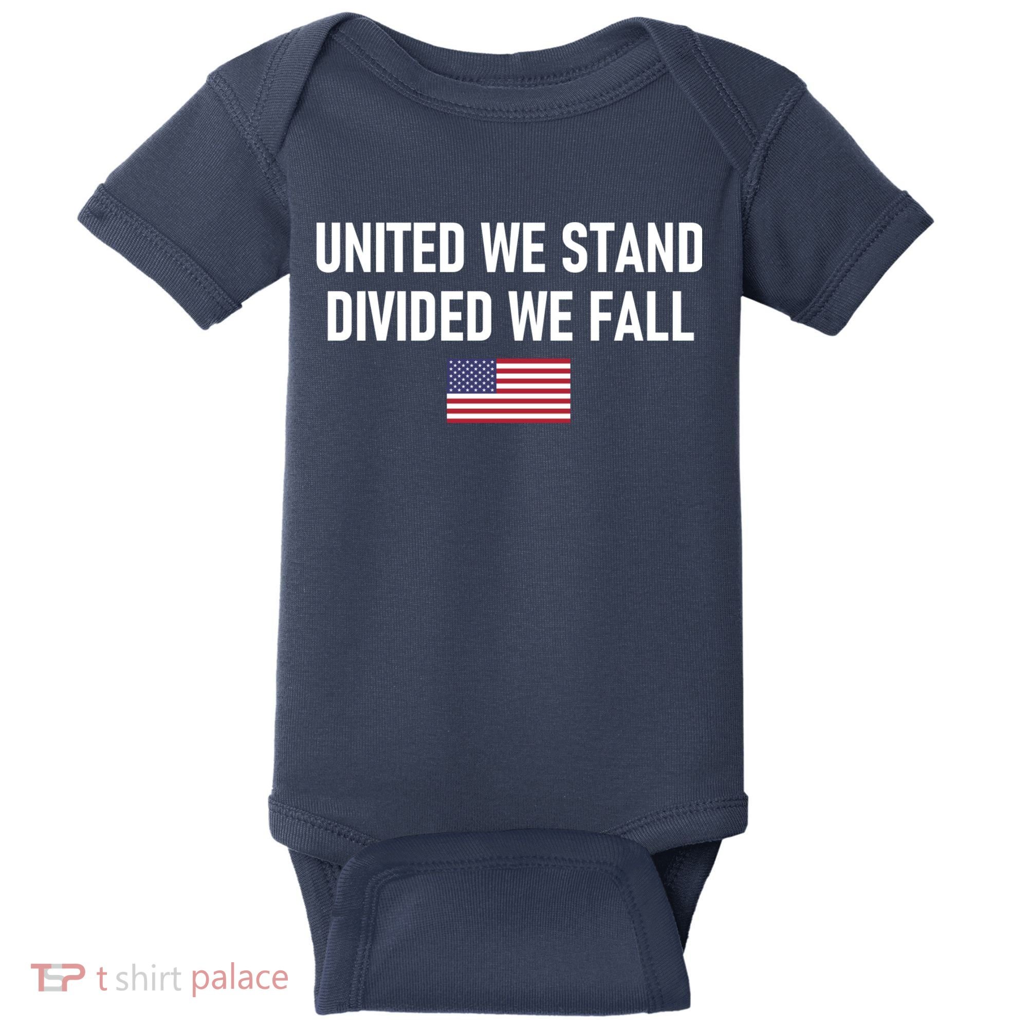United We Stand Divided We Fall Baby Bodysuit