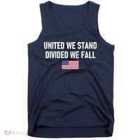 United We Stand Divided We Fall Tank Top thumb 0