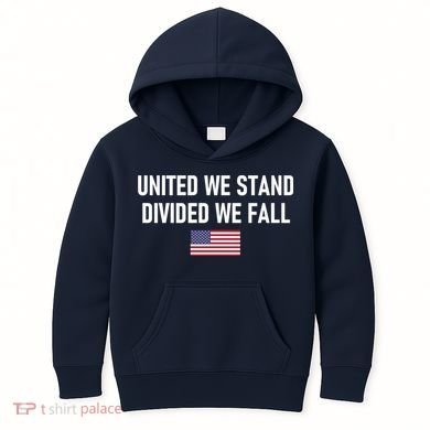 United We Stand Divided We Fall Kids Hoodie