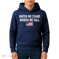 United We Stand Divided We Fall Kids Hoodie thumb 4