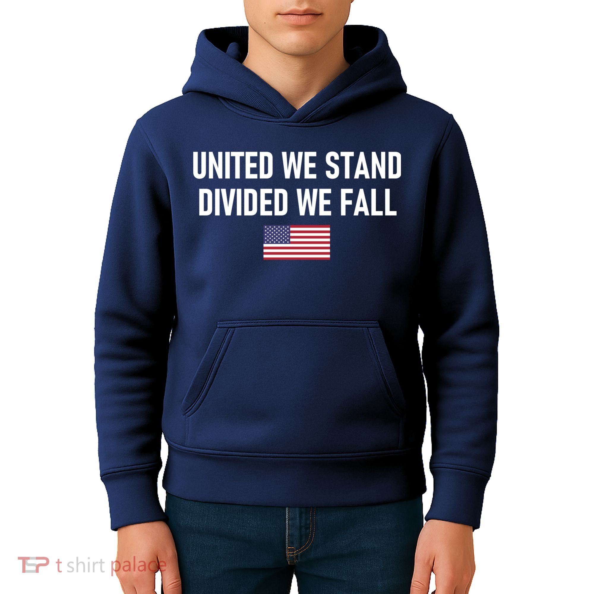 United We Stand Divided We Fall Kids Hoodie