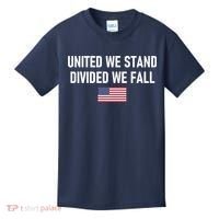 United We Stand Divided We Fall Kids T-Shirt thumb 0