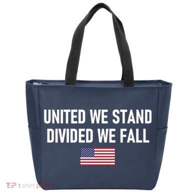 United We Stand Divided We Fall Tote Bag