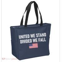 United We Stand Divided We Fall Tote Bag thumb 2