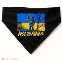 Ukraine Wolverines USA-Made Doggie Bandana thumb 0