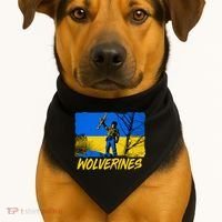 Ukraine Wolverines USA-Made Doggie Bandana thumb 1