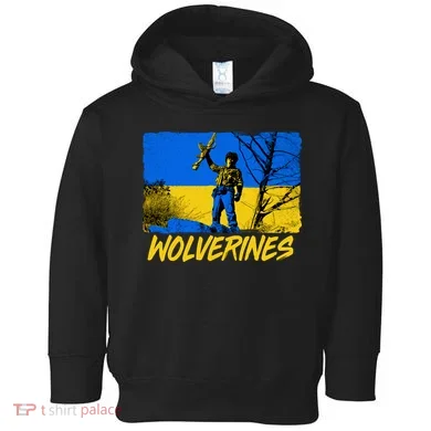 Ukraine Wolverines Toddler Hoodie