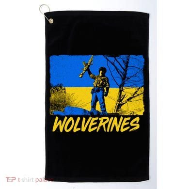 Ukraine Wolverines Golf Towel