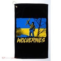 Ukraine Wolverines Golf Towel thumb 0