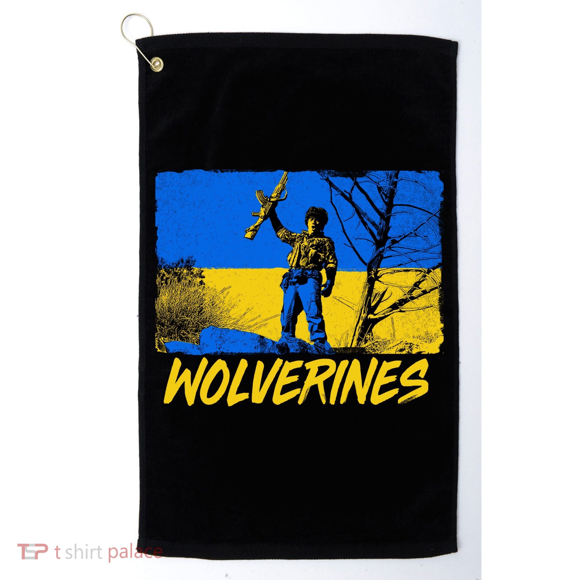 Ukraine Wolverines Golf Towel