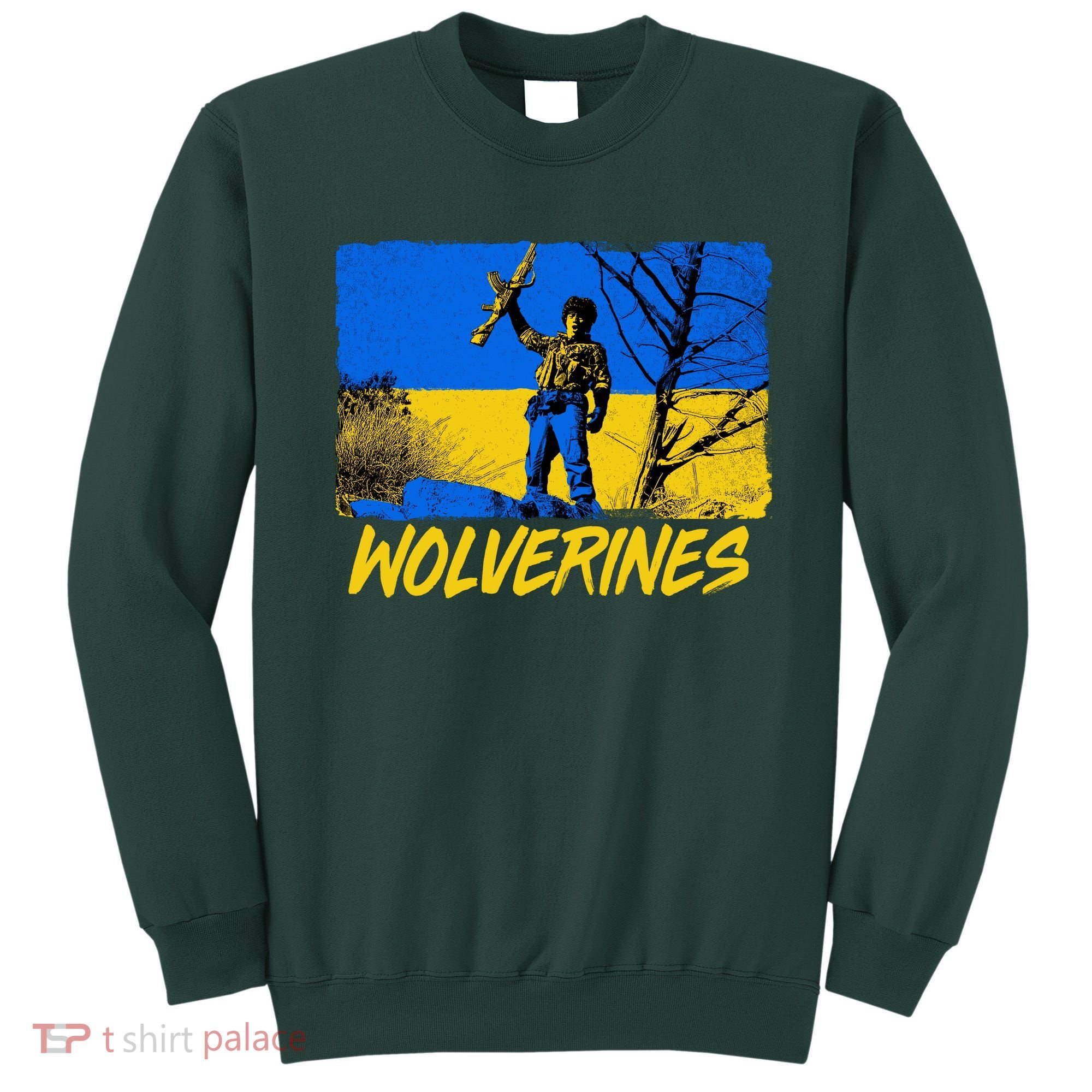 Ukraine Wolverines Sweatshirt