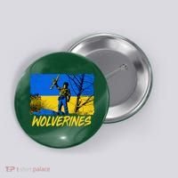 Ukraine Wolverines Button thumb 0