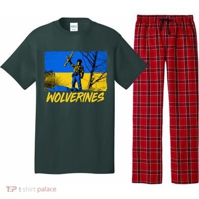 Ukraine Wolverines Pajama Set