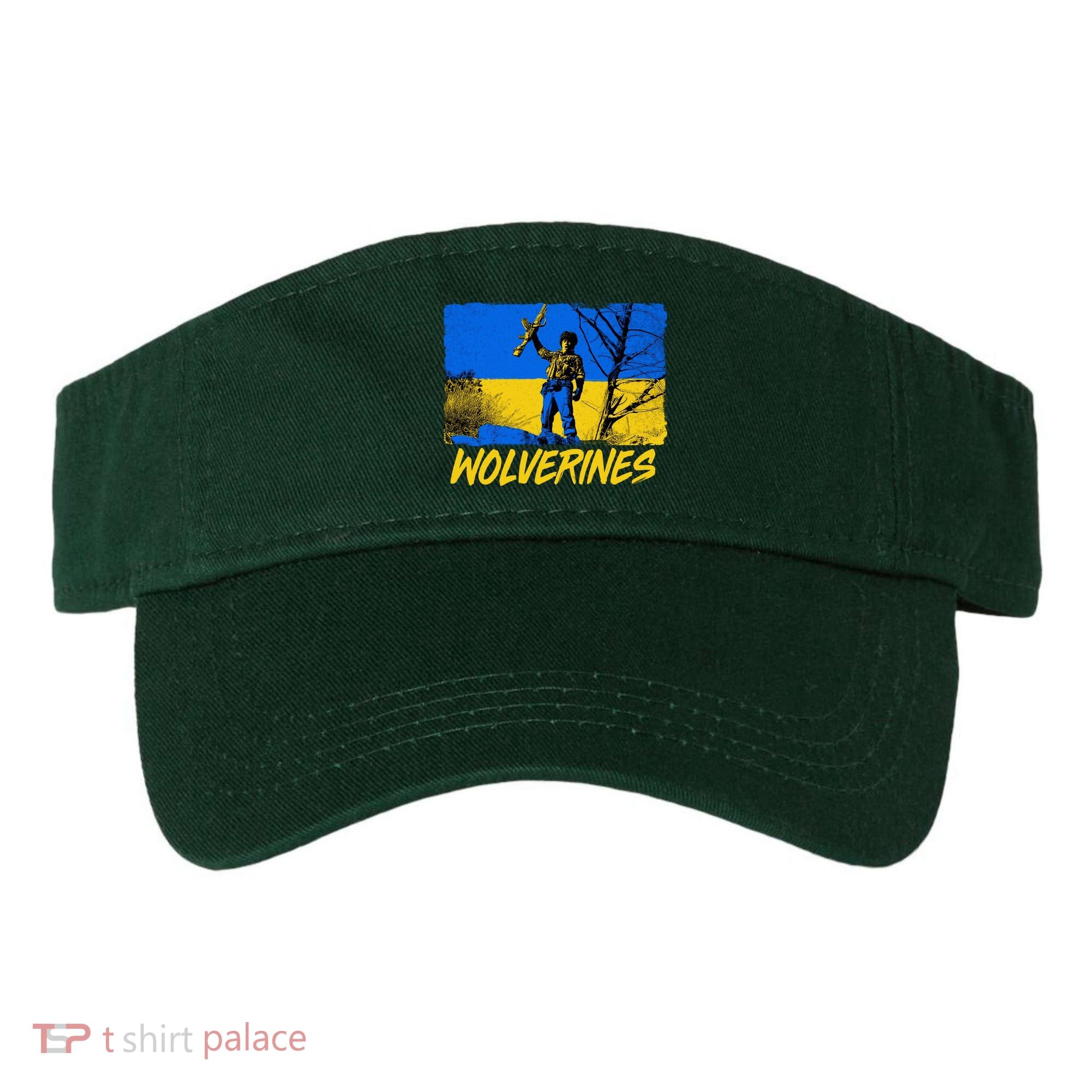 Ukraine Wolverines Visor