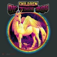 Unicorn With Wings Retro Children Of The 90's T-Shirt thumb 7