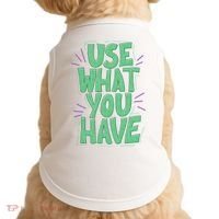 Use What You Have Earth Day Doggie Tank thumb 0