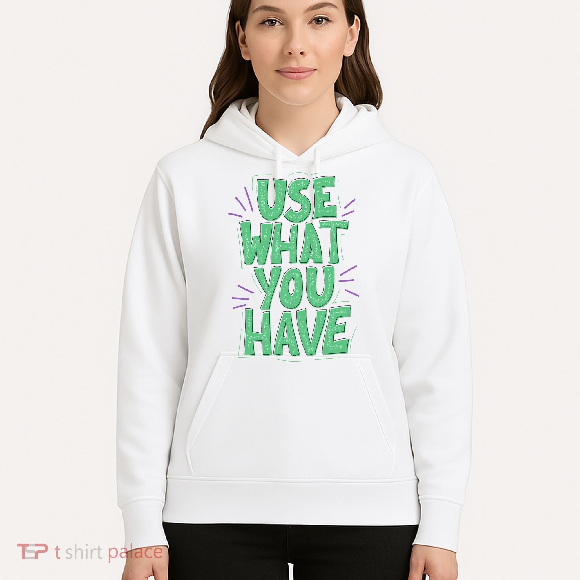 Use What You Have Earth Day Hoodie