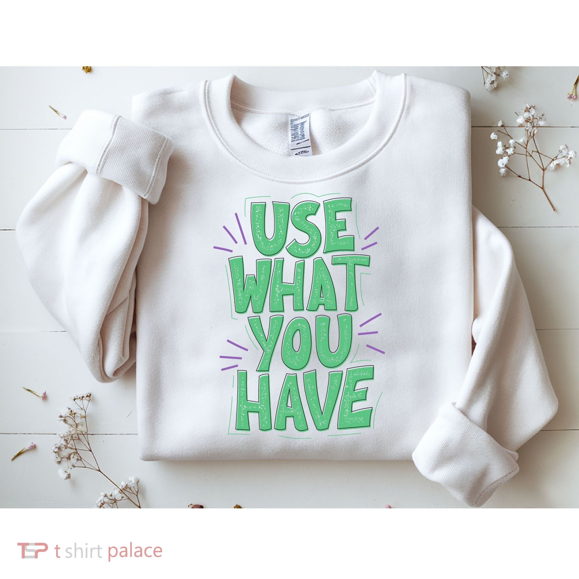 Use What You Have Earth Day Sweatshirt