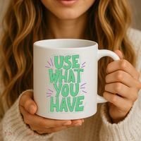 Use What You Have Earth Day Coffee Mug thumb 3
