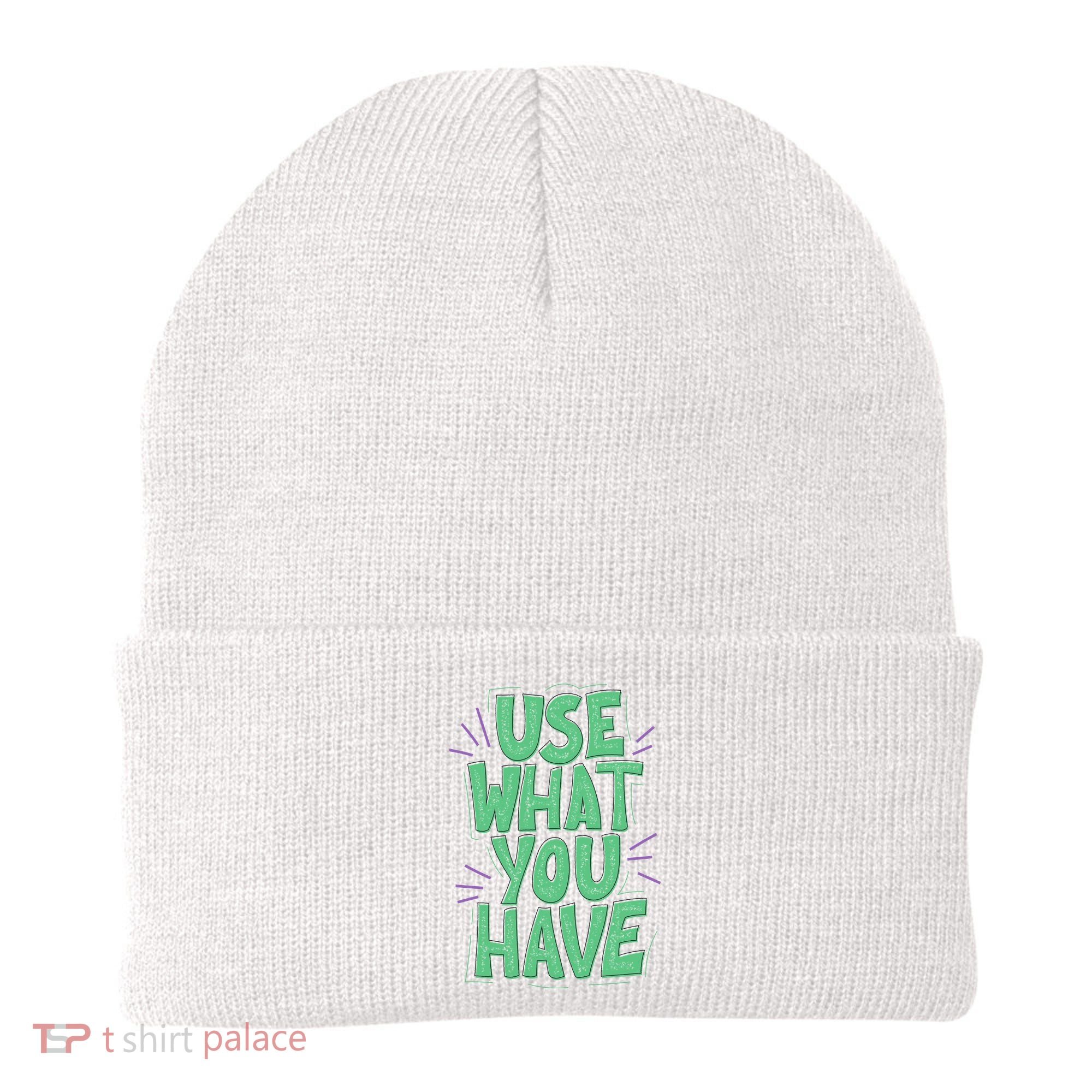 Use What You Have Earth Day Beanie