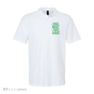 Use What You Have Earth Day Polo