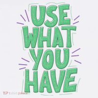 Use What You Have Earth Day Women's Tank Top thumb 5