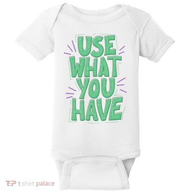 Use What You Have Earth Day Baby Bodysuit