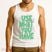 Use What You Have Earth Day Tank Top thumb 3