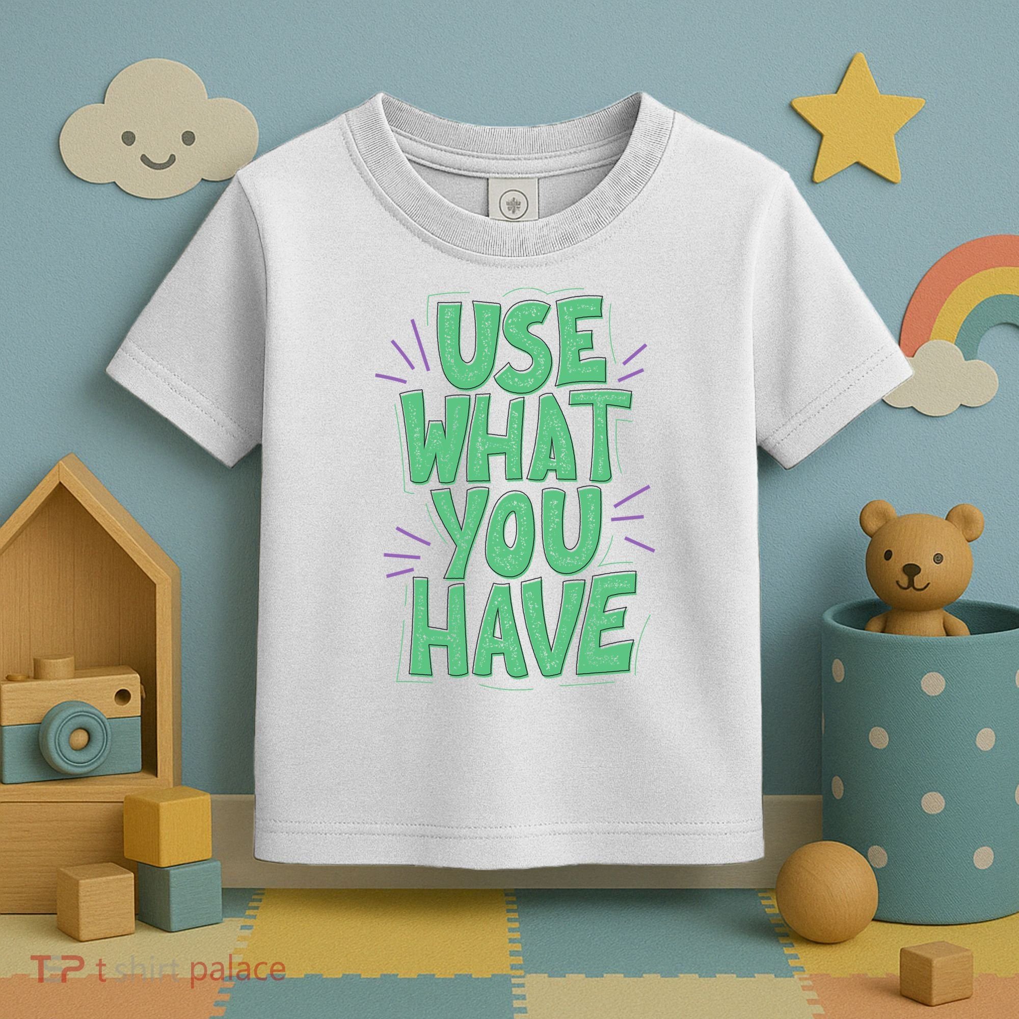 Use What You Have Earth Day Toddler T-Shirt