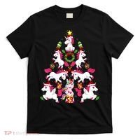 Unicorn Xmas Lighting Tree Unicorn Christmas T-Shirt thumb 0