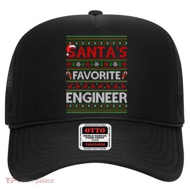 Ugly Xmas Lighting SantaS Favorite Engineer Christmas Gift Hat