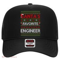 Ugly Xmas Lighting Santa's Favorite Engineer Christmas Gift Hat thumb 0