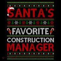 Ugly Xmas SantaS Favorite Construction Ager Christmas Gift Coffee Mug thumb 5