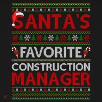 Ugly Xmas SantaS Favorite Construction Ager Christmas Gift Women's Hoodie thumb 2