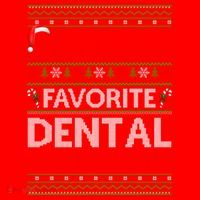 Ugly Xmas SantaS Favorite Dental Assistant Christmas Cool Gift Santa Hat thumb 1