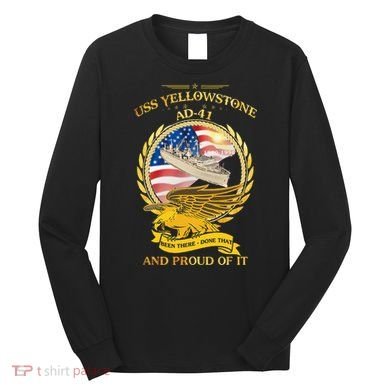 Uss Yellowstone (Ad41) 19801996 Long Sleeve Shirt