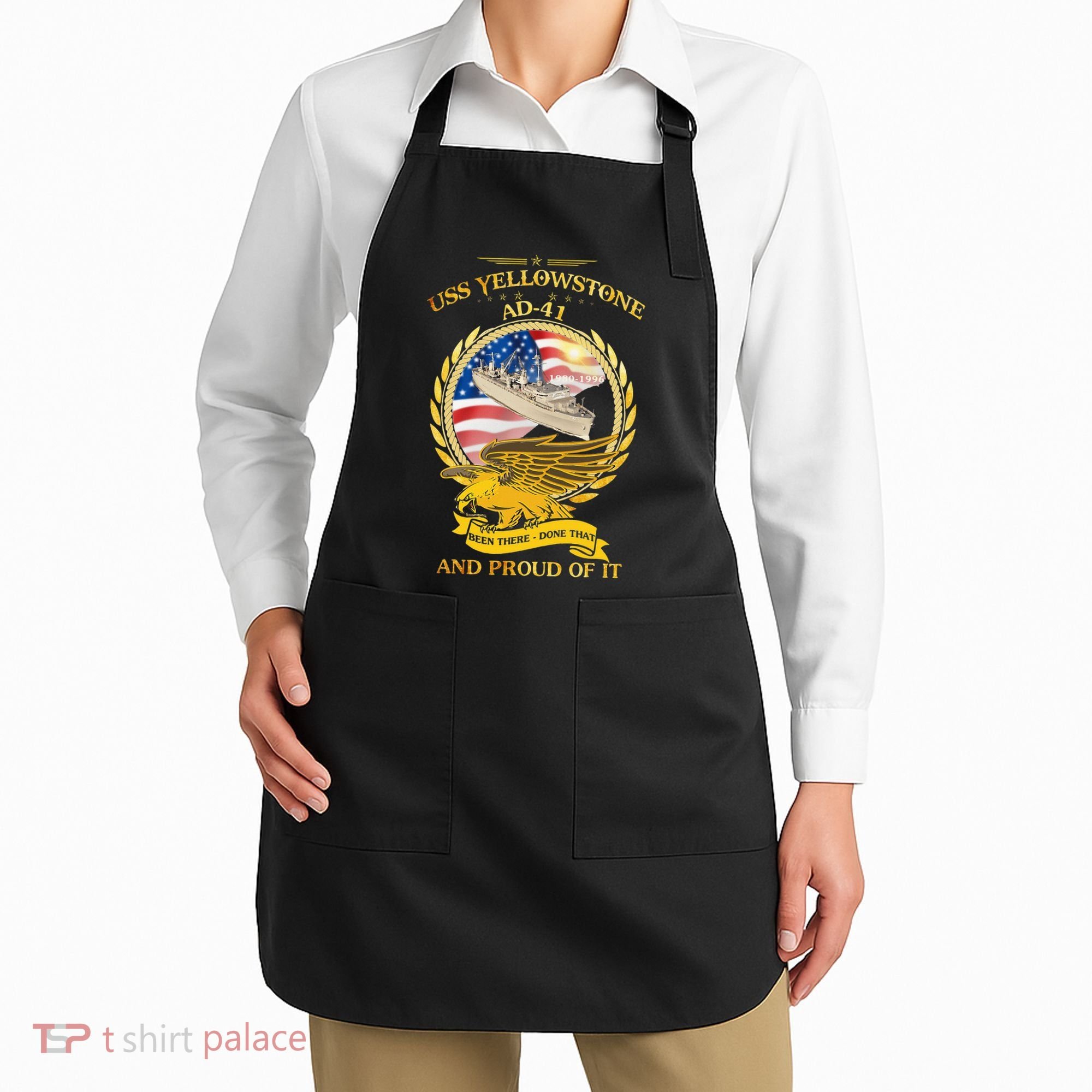 Uss Yellowstone (Ad41) 19801996 Apron