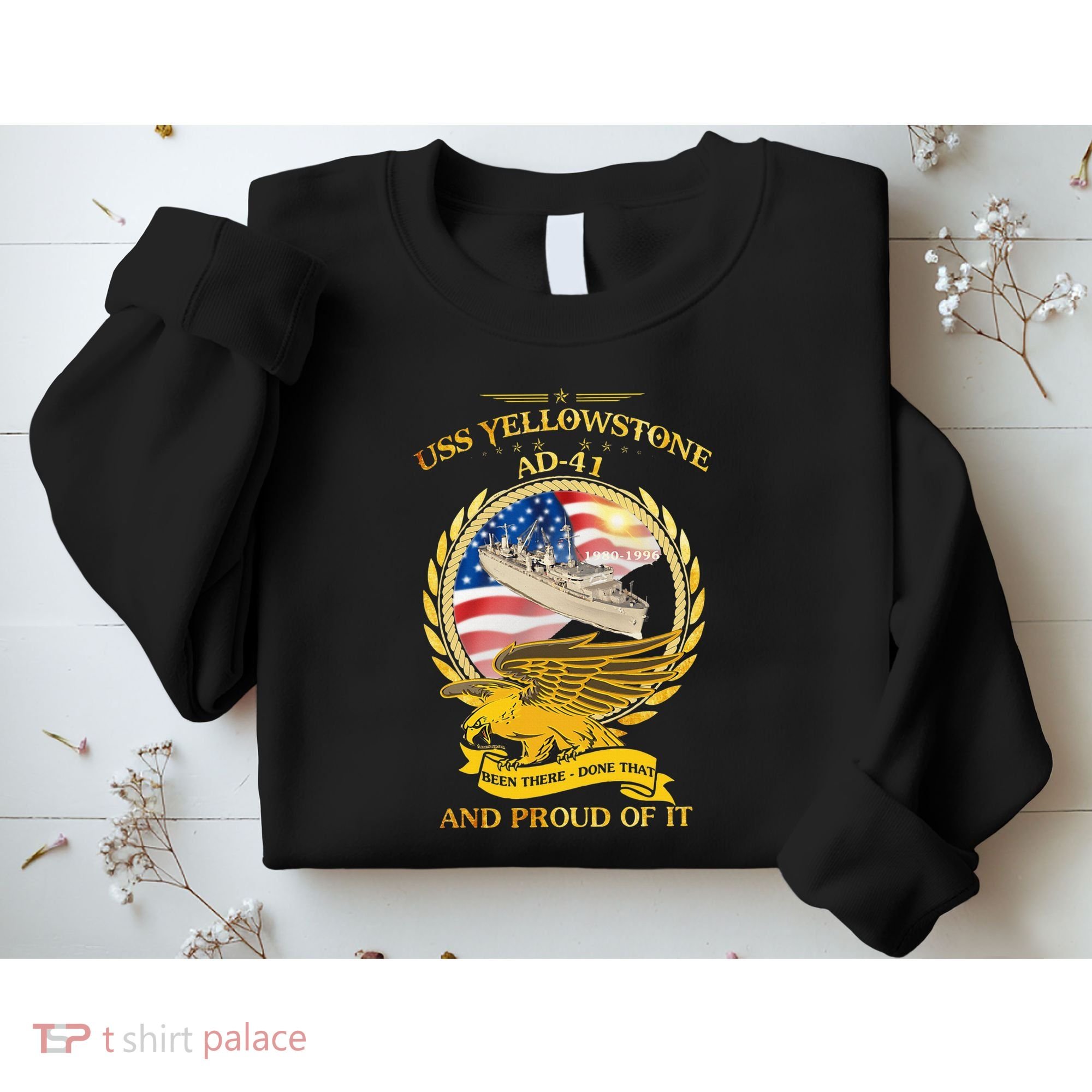 Uss Yellowstone (Ad41) 19801996 Sweatshirt